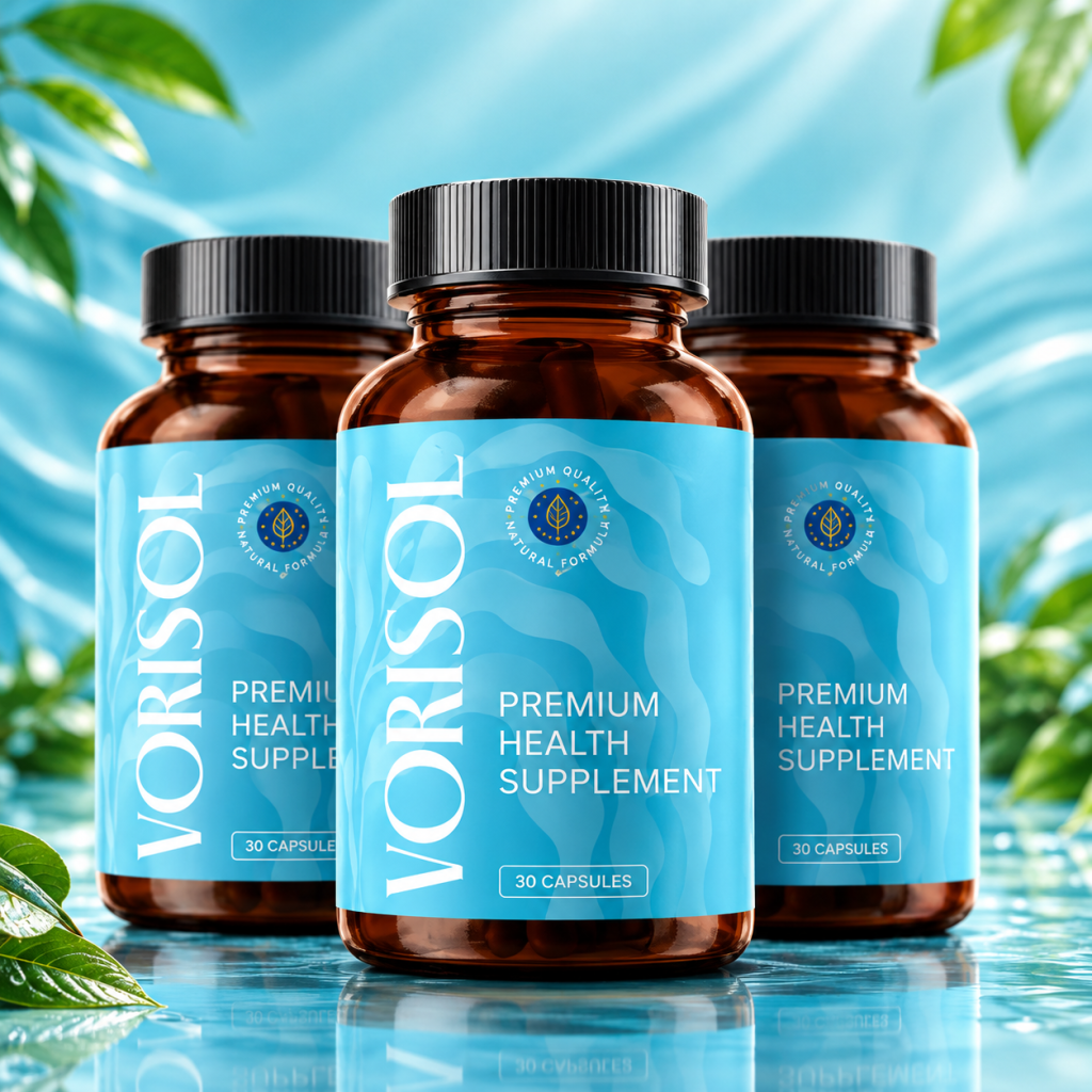 Frascos VORISOL em Ambiente Natural Premium